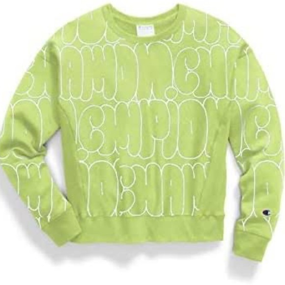 Champion Life Womens Reverse Weave Crew Sweater Size Large - Picture 15 of 16